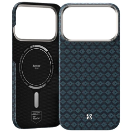Чехол Benks ArmorGrid Air C1 Case Kevlar для iPhone 18 Pro Max Beyond Blue (C.K.FL.AP.BE.0073)