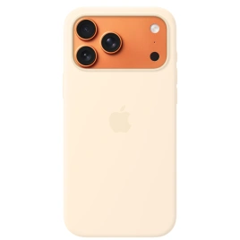 Чехол Apple Silicone Case with MagSafe для iPhone 18 Pro Max Vanilla