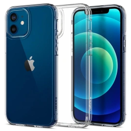Чехол Spigen Ultra Hybrid для iPhone 12 Mini (ACS01745) Crystal Clear