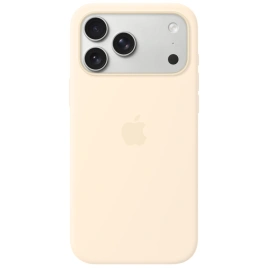 Чехол Apple Silicone Case with MagSafe для iPhone 18 Pro Max Vanilla