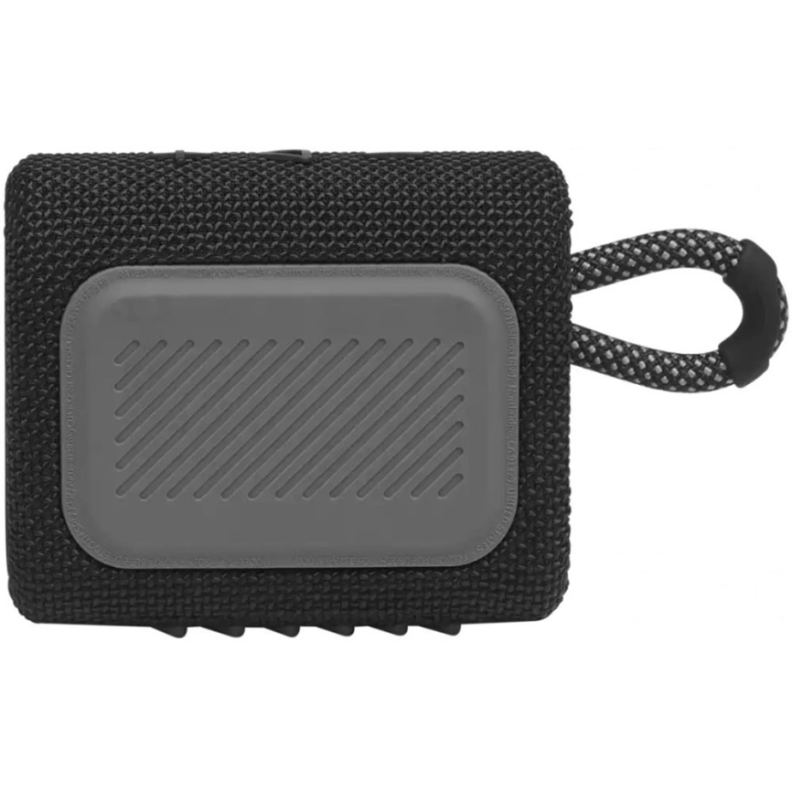 Портативная колонка JBL GO 3 Black фото 4