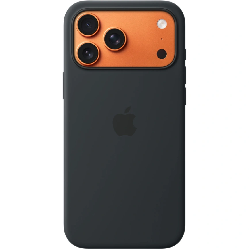 Чехол Apple Silicone Case with MagSafe для iPhone 17 Pro Max Black фото 3