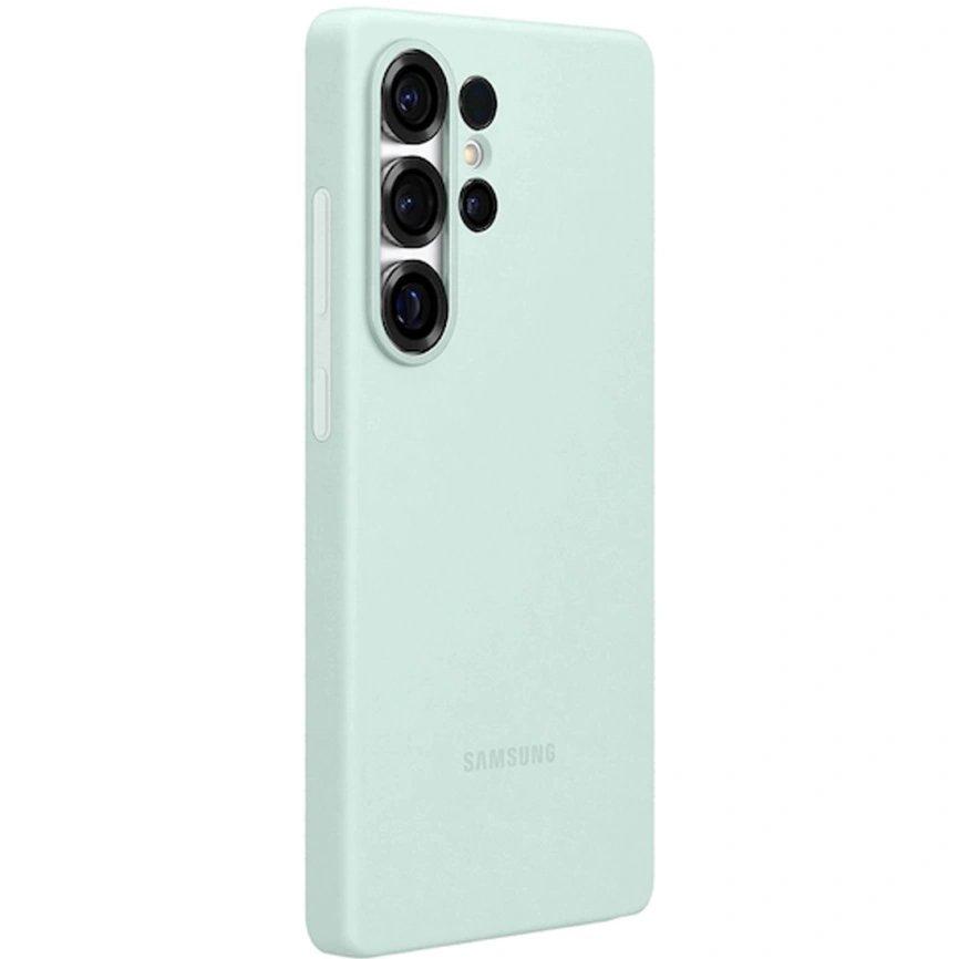 Чехол Samsung Silicone Case для Galaxy S25 Ultra Mint Green фото 2