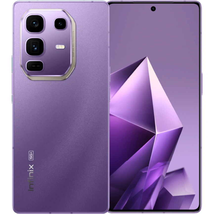 Смартфон Infinix Note 50 Pro Plus 5G Honkai Star Rail Edition 12/256Gb Enchanted Purple фото 1