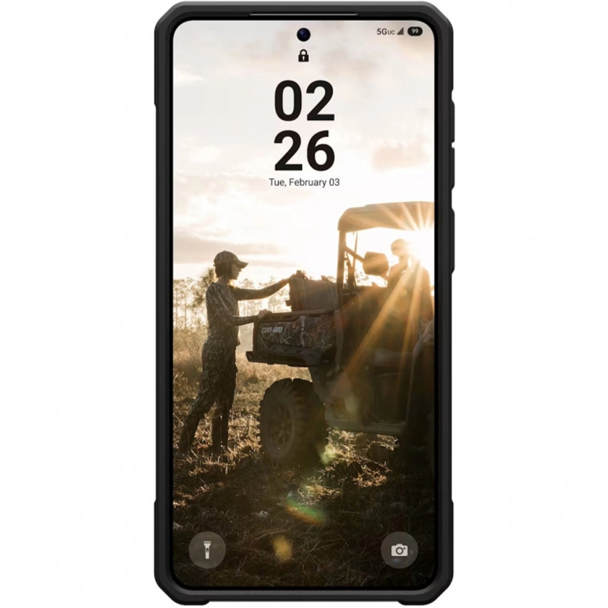 Чехол UAG Monarch Pro Case with MagSafe для Samsung Galaxy S26 Plus Carbon Fiber (214514114242) фото 2