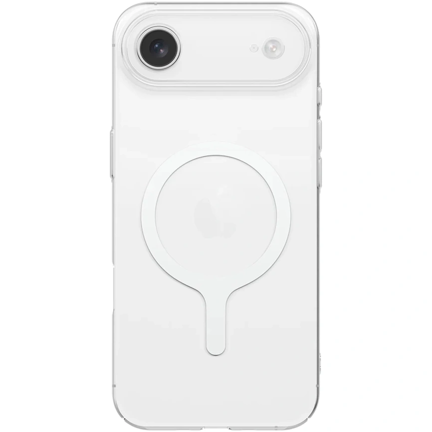 Чехол Uniq AirSuit Ultra Slim Case with MagClick для iPhone Air Glossy Clear/White фото 3