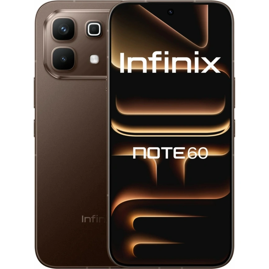 Смартфон Infinix Note 60 8/128Gb Mocha Brown фото 1