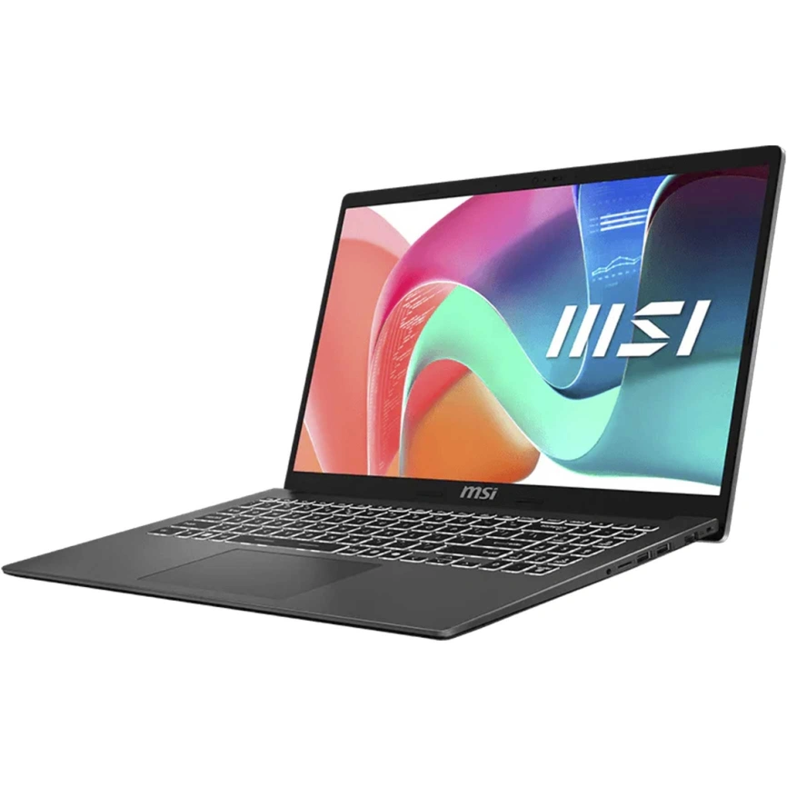Ноутбук MSI Modern 15 F1MG-1072XRU 15.6 IPS/ i5-120U/16GB/512GB SSD (9S7-15S111-1072) Platinum Gray фото 3