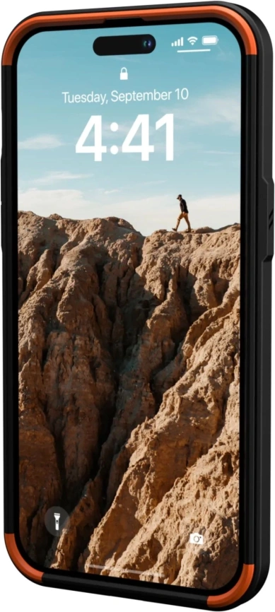Чехол UAG Civilian For MagSafe для iPhone 14 Pro Black фото 7