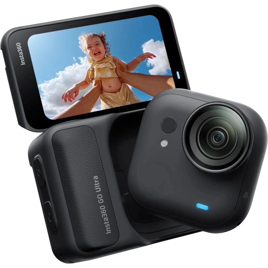 Экшн-камера Insta360 GO Ultra Standard Bundle Black фото 1