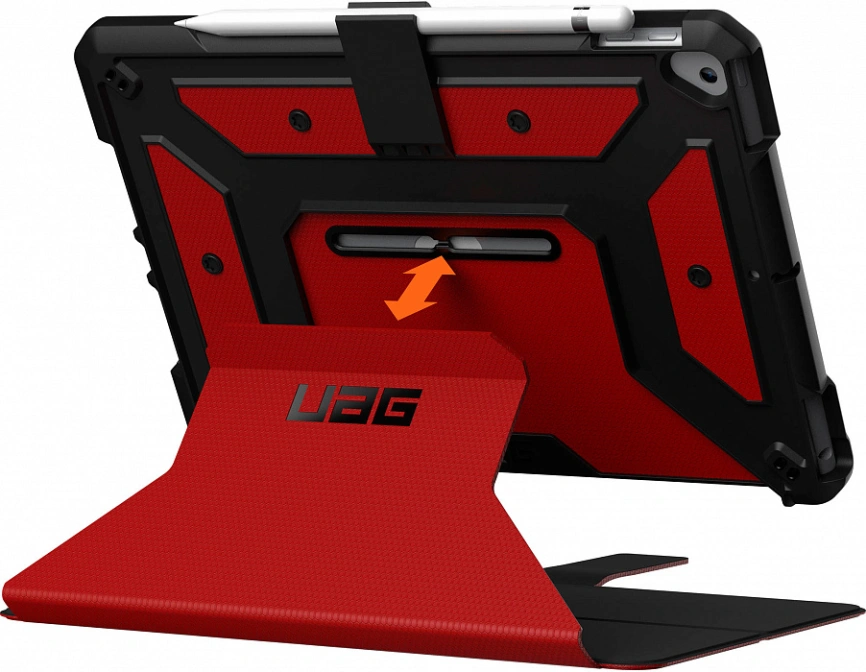 Чехол UAG Metropolis для iPad 10,2 2021 (121916119393) Magma фото 8