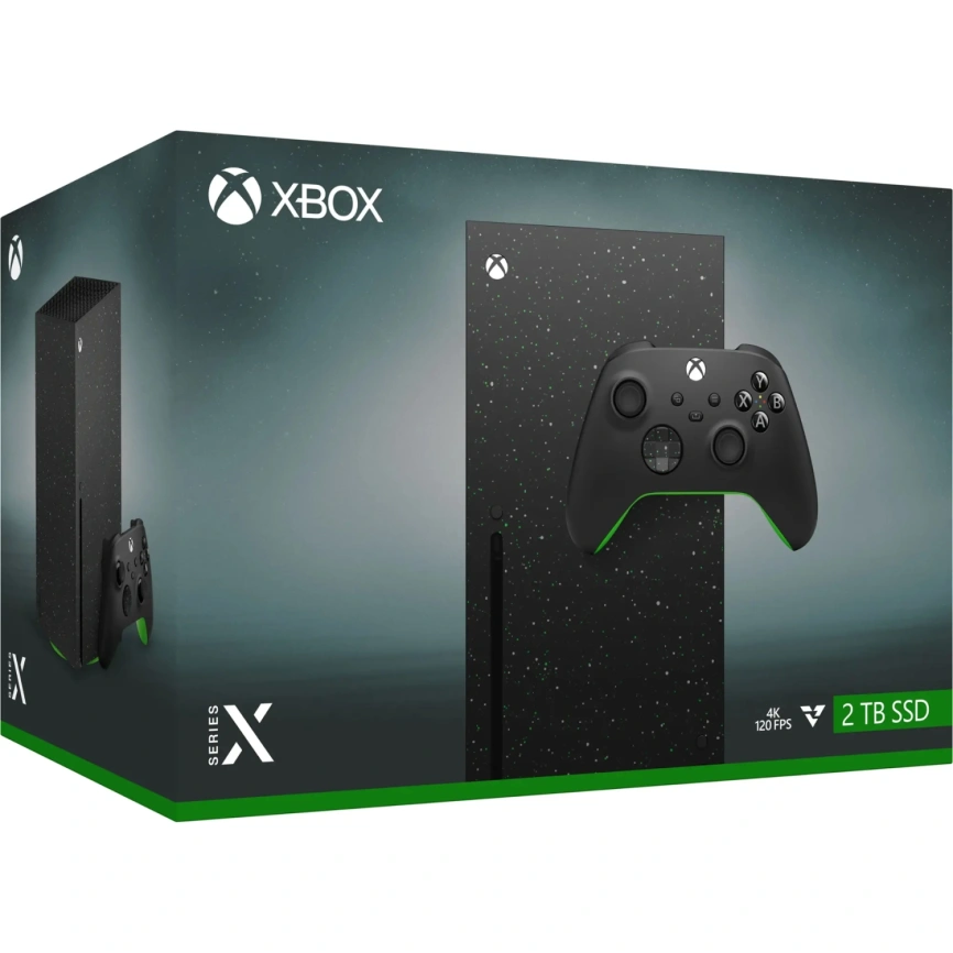 Игровая приставка Microsoft Xbox Series X 2TB Galaxy Black Special Edition фото 3