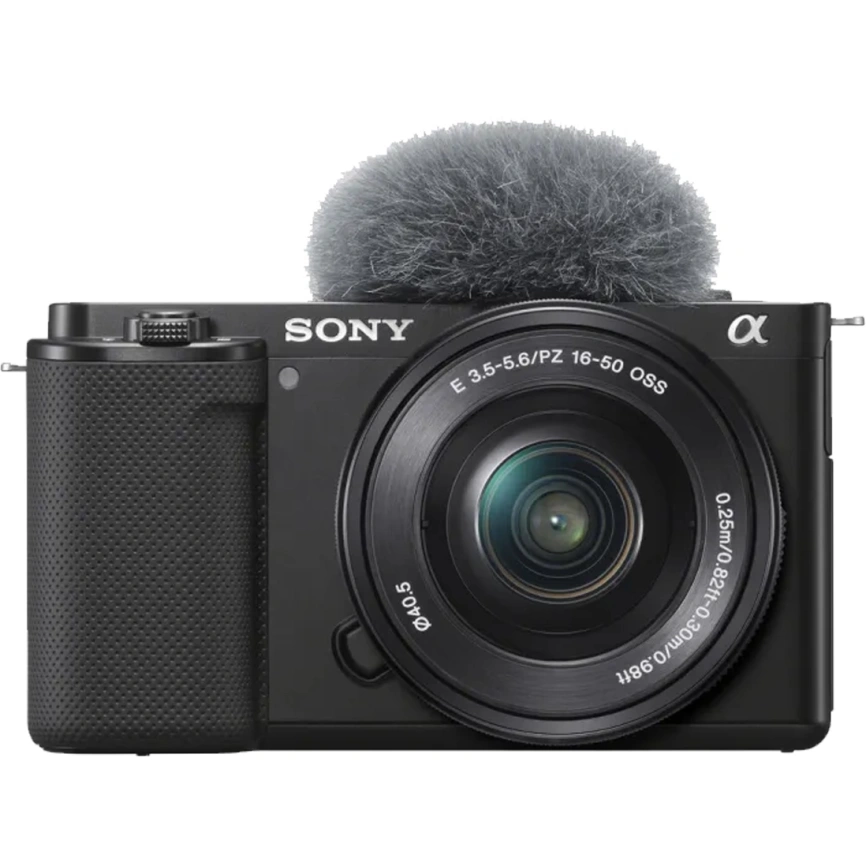 Фотоаппарат со сменной оптикой Sony Alpha ZV-E10 Kit 16-50mm Black фото 3