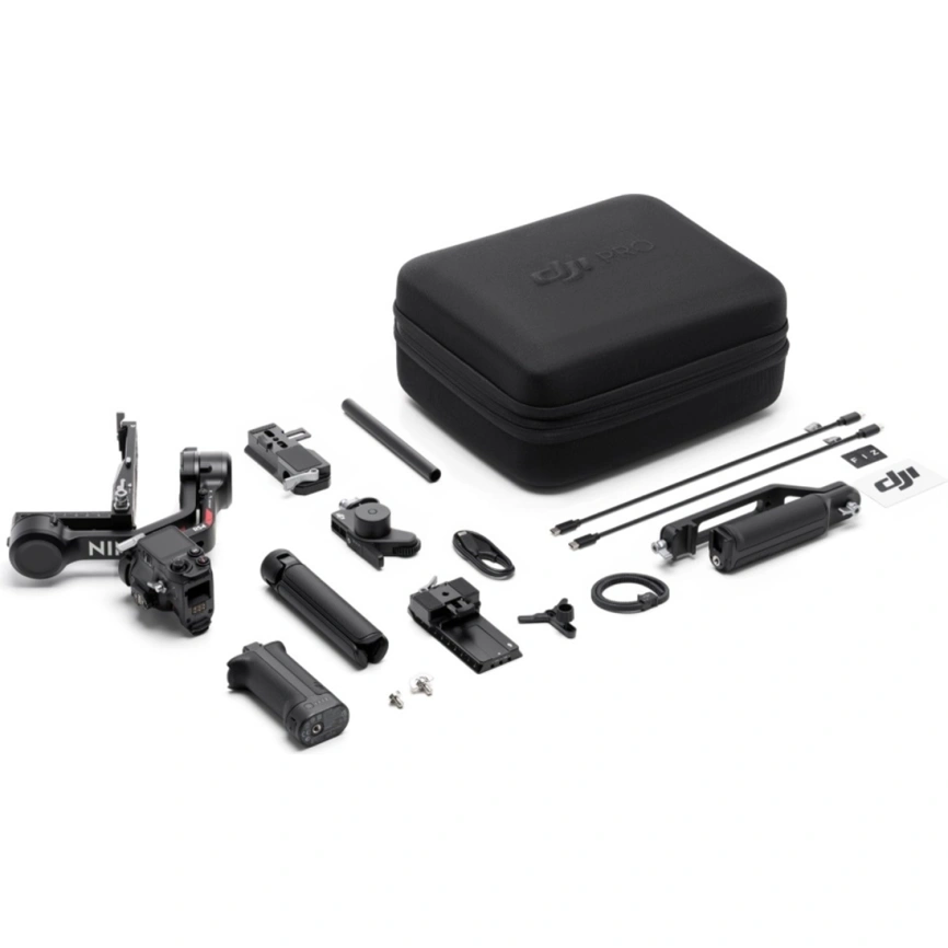 Электрический стабилизатор DJI RS 4 Combo Black фото 2