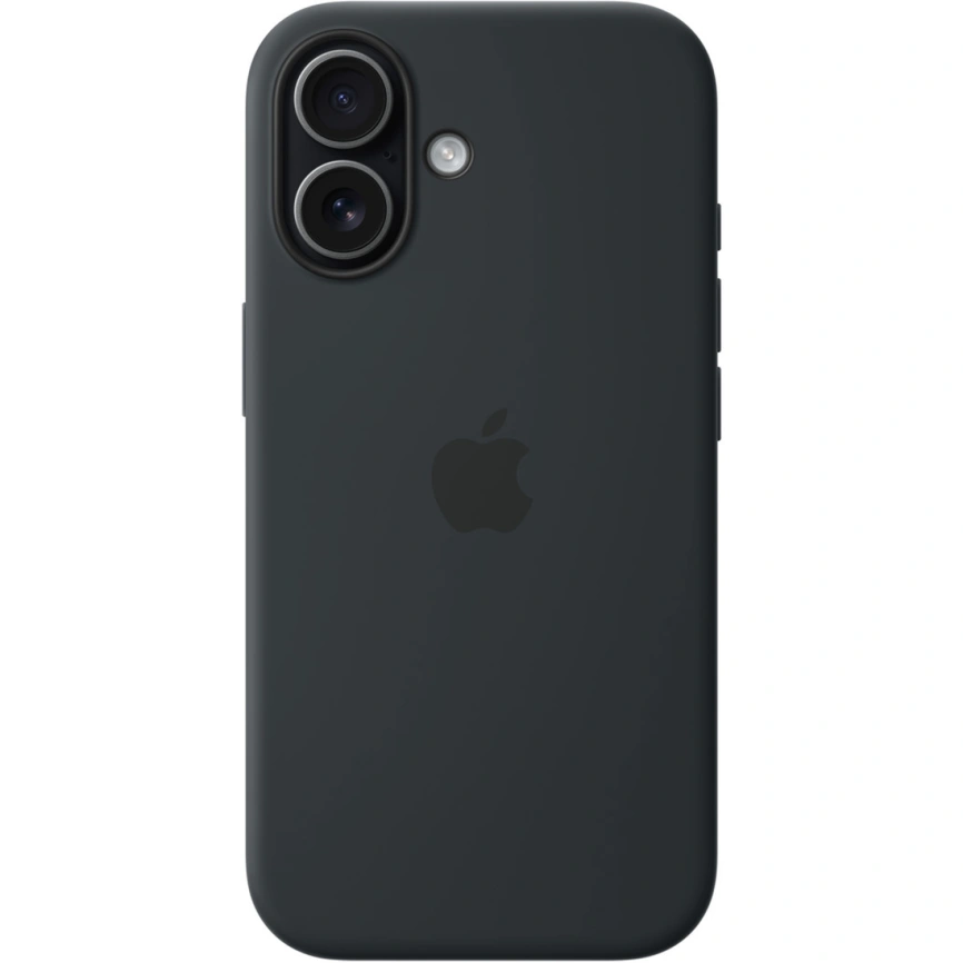 Чехол Apple Silicone Case with MagSafe для iPhone 17 Black фото 1