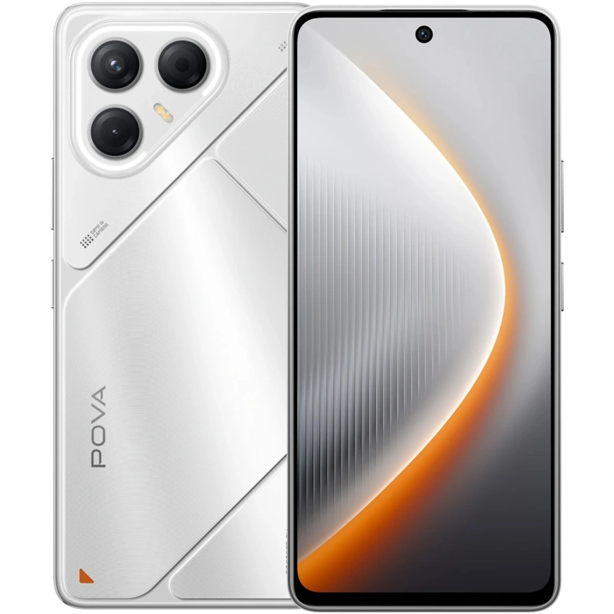 Смартфон Tecno Pova 7 8/128Gb Magic Silver фото 1
