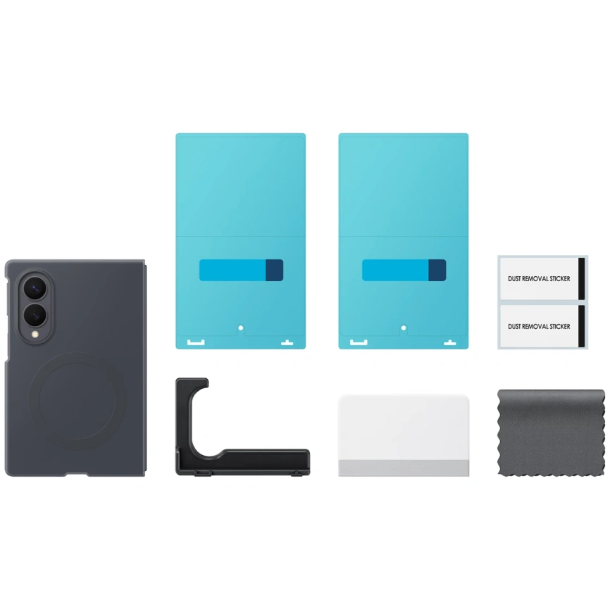 Чехол Samsung Silicone Magnet Case для Galaxy Z Fold8 Black фото 5