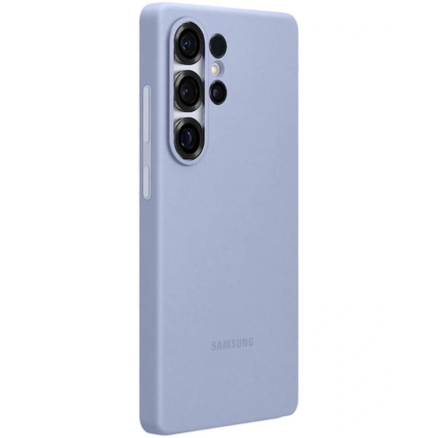 Чехол Samsung Silicone Case для Galaxy S25 Ultra Light Blue фото 2