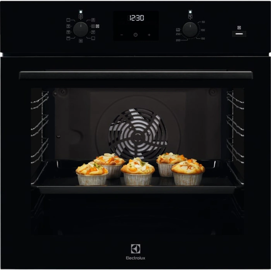 Электрический духовой шкаф Electrolux EOD3C70TK Black фото 1