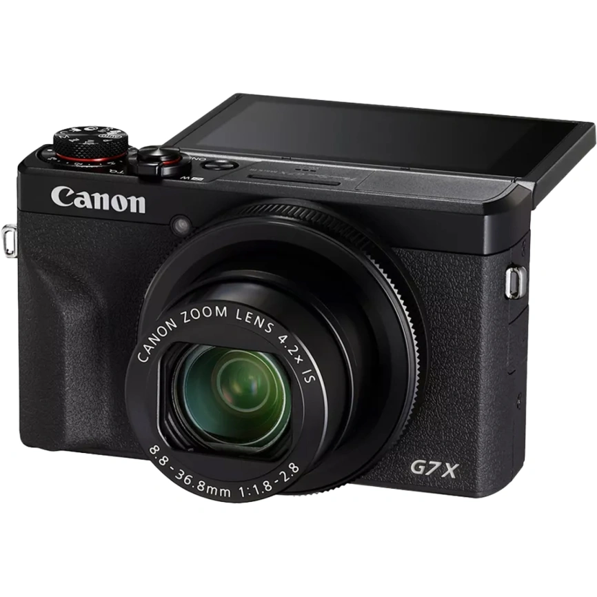 Компактный фотоаппарат Canon PowerShot G7X Mark III Black фото 1