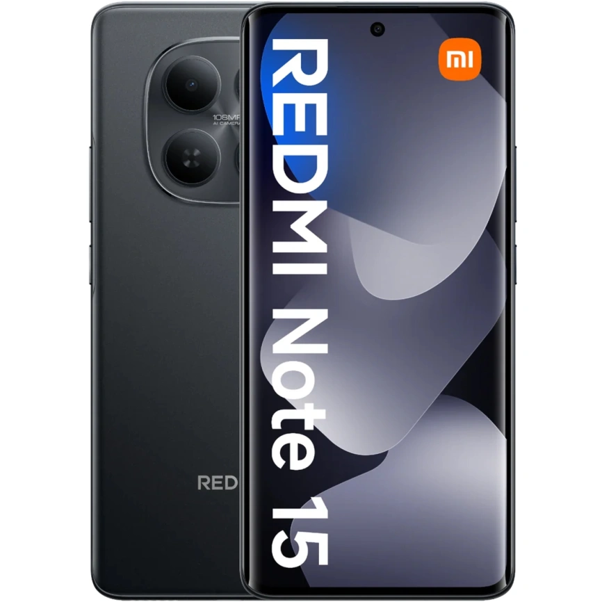 Смартфон Xiaomi Redmi Note 15 4G 6/128Gb Black EAC фото 1