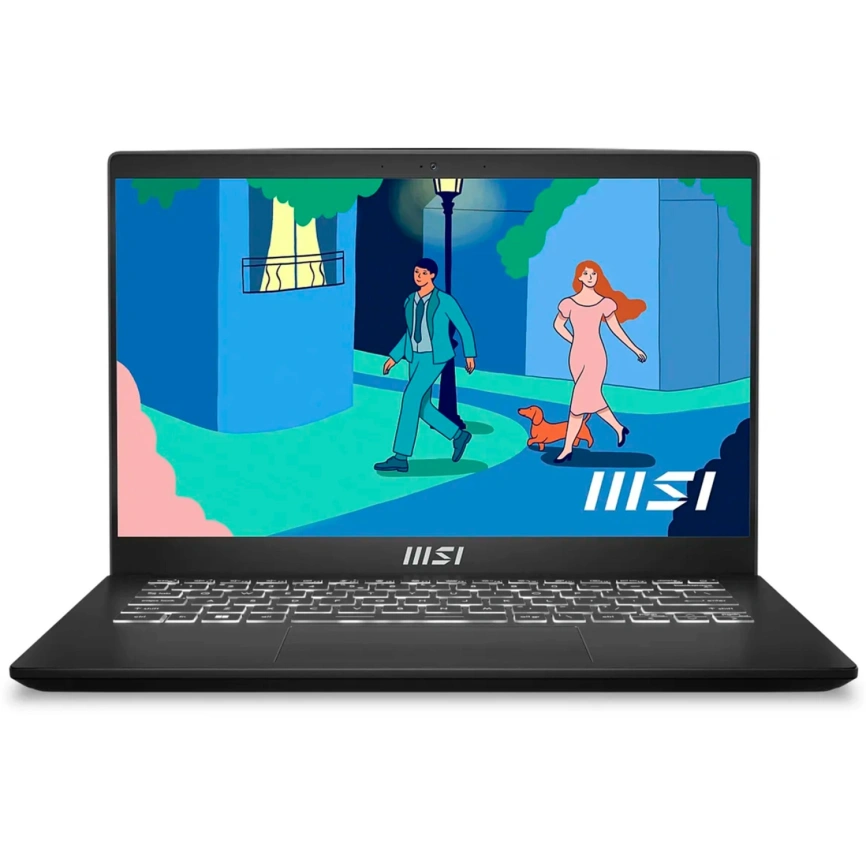 Ноутбук MSI Modern 14 C7M-239XRU 14 FHD IPS/ R5-7530U/8GB/512GB SSD (9S7-14JK12-239) Black фото 2