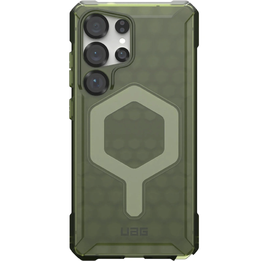Чехол UAG MagSafe Essential Armor для Samsung Galaxy S25 Ultra Olive Drab фото 1