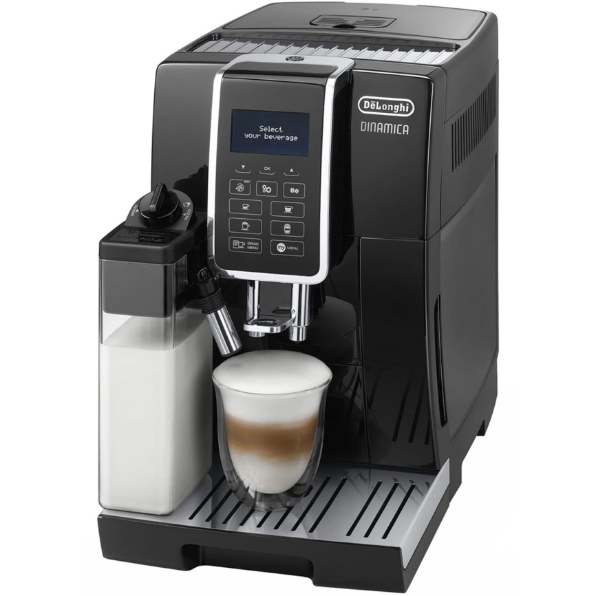 Кофемашина DeLonghi Dinamica ECAM350.55.B Black фото 2